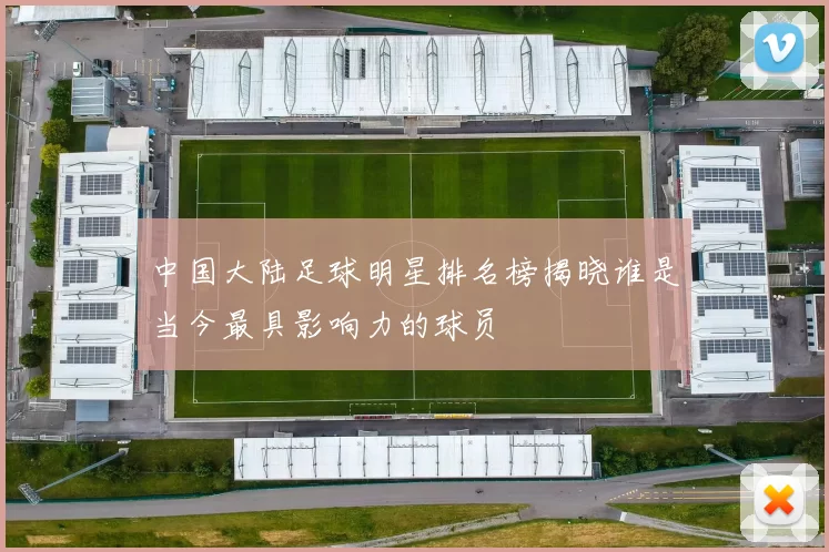 中国大陆足球明星排名榜揭晓谁是当今最具影响力的球员