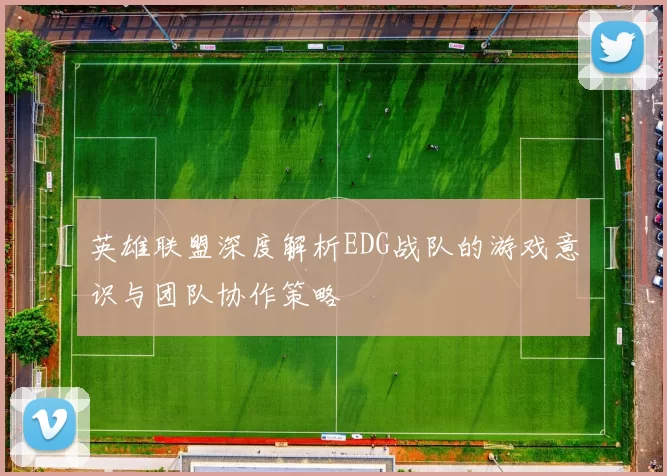 英雄联盟深度解析EDG战队的游戏意识与团队协作策略
