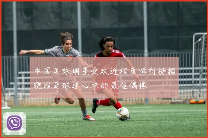 中国足球明星受欢迎程度排行榜揭晓谁是球迷心中的最佳偶像