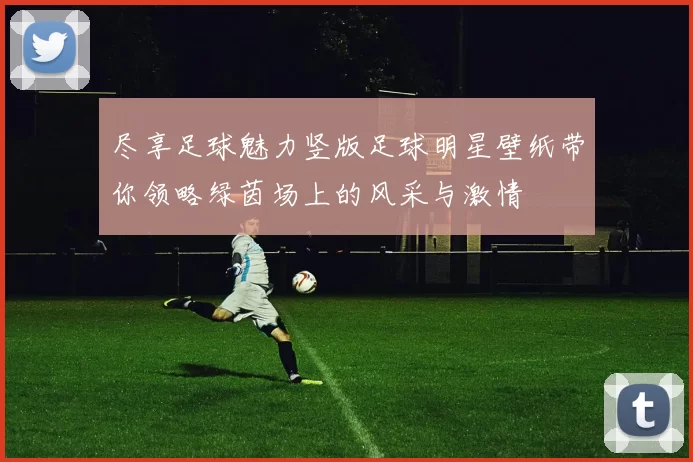 尽享足球魅力竖版足球明星壁纸带你领略绿茵场上的风采与激情